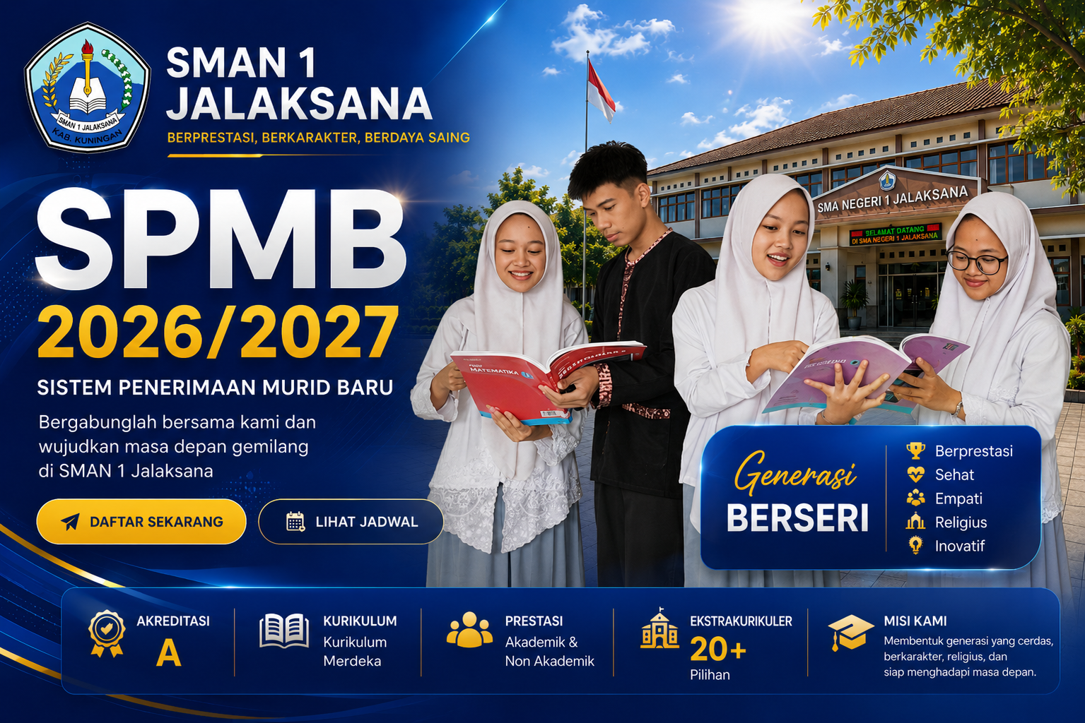 SPMB SMAN 1 JalAKSANA